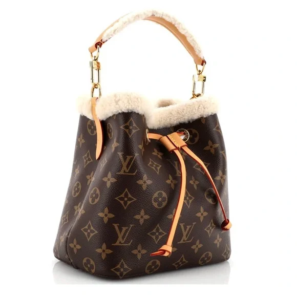 Louis Vuitton Neonoe bb shearling monogram handbag - Picture 2 of 7